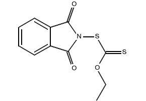 O-2-(1,3-dioxoisoindolin-2-yl)ethyl S-methyl carbonodithioate structure, CAS 1334418-35-7
