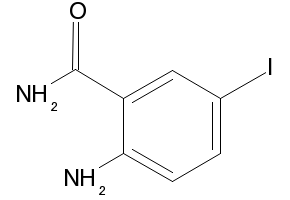 2-AMINO-5-IODOBENZAMIDE structure, CAS 32658-67-6