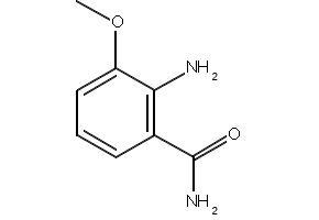 3-METHOXY-2-AMINOBENZAMIDE structure, CAS 106782-78-9
