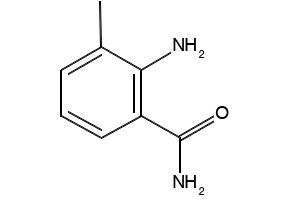2-AMINO-3-METHYLBENZAMIDE structure, CAS 1885-32-1
