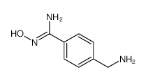 4-(Aminomethyl)-N-hydroxy-benzenecarboximidamide structure, CAS 328552-93-8