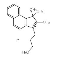 3-BUTYL-1,1,2-TRIMETHYL-1H-BENZ[E]INDOLIUM IODIDE structure, CAS 137107-72-3