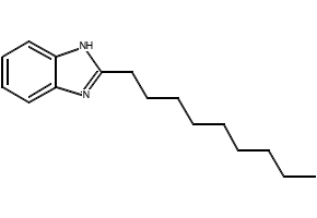 2-NONYLBENZIMIDAZOLE structure, CAS 5851-50-3