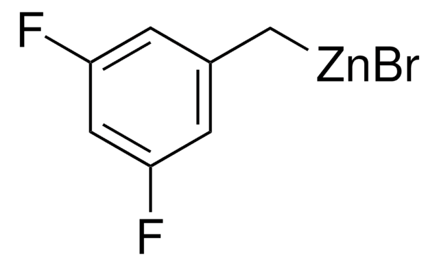 3,5-DIFLUOROBENZYLZINC BROMIDE structure, CAS 308796-30-7