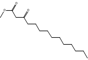METHYL 3-OXOTETRADECANOATE structure, CAS 22348-97-6