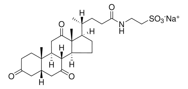 taurodehydrocholate structure, CAS 517-37-3