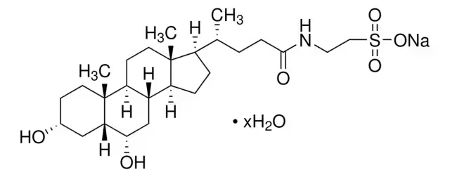 TAUROHYODEOXYCHOLIC ACID SODIUM SALT structure, CAS 110026-03-4