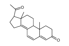 9β,10α-Pregna-4,6,8(14)-triene-3,20-dione structure, CAS 23035-53-2