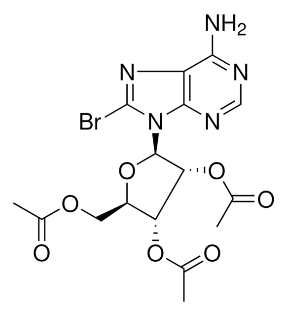 8-bromoadenosine 2',3',5'-triacetate structure, CAS 31281-86-4