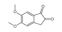 5,6-Dimethoxy-1H-indene-1,2(3H)-dione structure, CAS 42337-64-4