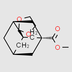1-methoxycarbonyl-adamantan-4-one Ethylene Ketal structure, CAS 84454-62-6