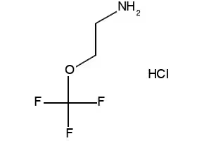 2-(TRIFLUOROMETHOXY)ETHYLAMINE, HYDROCHLORIDE structure, CAS 886050-51-7