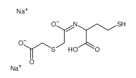Erdosteine Thioacid Disodium Salt structure, CAS 254884-18-9