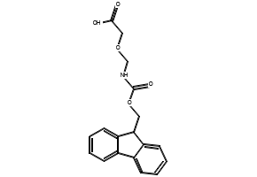 2-{2-[3-({[(9H-fluoren-9-yl)methoxy]carbonyl}amino)propanamido]acetamido}acetic acid structure, CAS 2172233-55-3