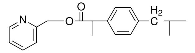 Ibuprofen Piconol structure, CAS 64622-45-3