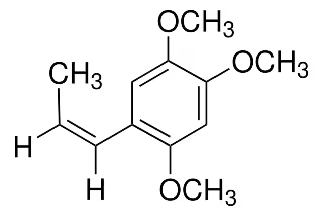 asarone structure, CAS 494-40-6