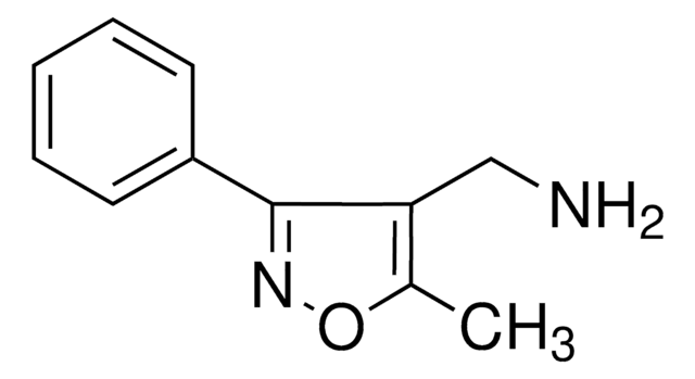(5-METHYL-3-PHENYL-4-ISOXAZOLYL)METHYLAMINE structure, CAS 306935-01-3