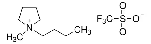 1-Butyl-1-Methylpyrrolidinium Trifluoromethanesulfonate structure, CAS 367522-96-1