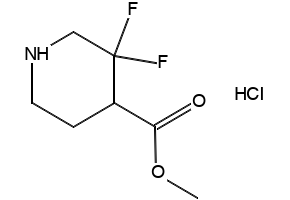 4-benzyl-3,3-difluoropiperidine hydrochloride structure, CAS 1334415-44-9