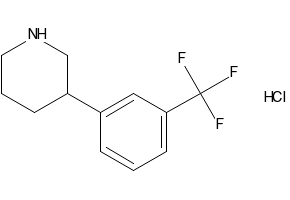 3-(trifluoromethyl)piperidin-3-ol hydrochloride structure, CAS 1417794-45-6