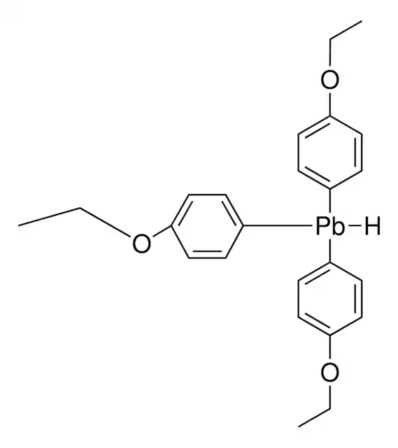 TRIS(4-ETHOXYPHENYL)BISMUTH structure, CAS 90591-48-3