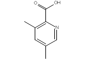2-Pyridinecarboxylicacid,3,5-dimethyl-(9CI) structure, CAS 4733-68-0