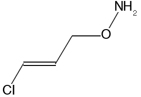 (E)-O-(3-Chloro-2-propenyl)hydroxylamine structure, CAS 87851-77-2