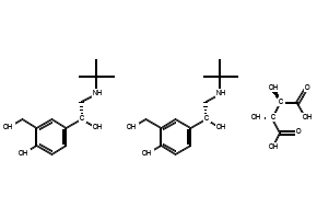 Xopenex HFA structure, CAS 661464-94-4