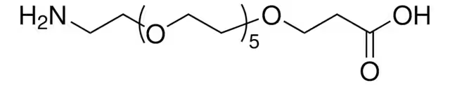 alpha-aMine-oMega-propionic acid hexaethylene glycol structure, CAS 905954-28-1