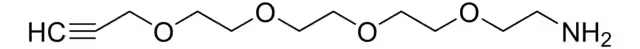 H2N-PEG4-Propyne structure, CAS 1013921-36-2