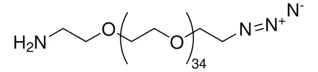 N3-PEG23-CH2CH2NH2 structure, CAS 749244-38-0