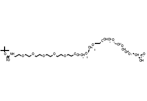 Boc-NH-PEG12-CH2CH2COOH structure, CAS 1415981-79-1