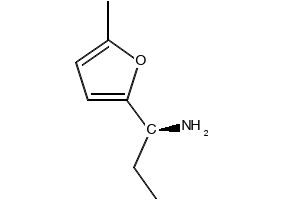 (S)-1-(5-METHYLFURAN-2-YL)PROPAN-1-AMINE structure, CAS 473732-95-5