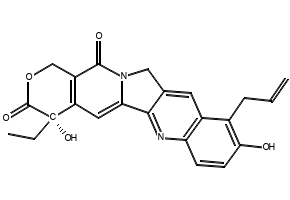 ChiMMitecan structure, CAS 185425-25-6