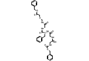 Glycinamide,N-[(phenylmethoxy)carbonyl]glycylglycyl-L-phenylalanyl-N-[[2-(phenylmethoxy)-2-oxoethoxy]methyl]- structure, CAS 1599440-17-1