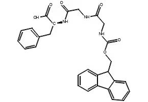Fmoc-Gly-Gly-Phe-OH structure, CAS 160036-44-2