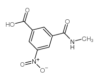 5-NITRO-ISOPHTHALIC ACID MONOMETHYL AMIDE structure, CAS 1954-97-8