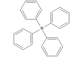 Tetraphenylsilane structure, CAS 1048-08-4