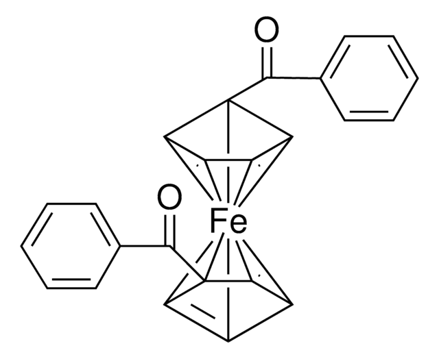 1,1'-DIBENZOYLFERROCENE structure, CAS 12180-80-2