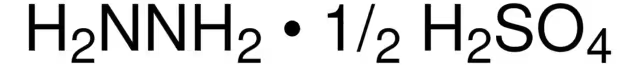 DIHYDRAZINE SULFATE structure, CAS 13464-80-7
