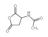 (±)-N-(tetrahydro-2,5-dioxo-3-furyl)acetamide structure, CAS 3397-54-4