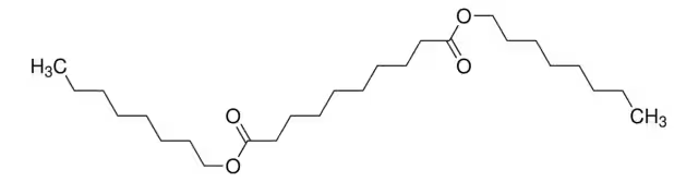 SEBACIC ACID DI-N-OCTYL ESTER structure, CAS 2432-87-3