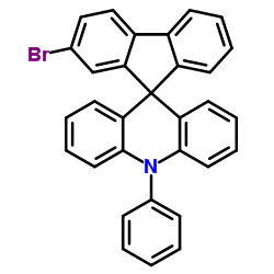 2'-bromo-10-phenyl-10H-spiro[acridine-9,9'-fluorene] structure, CAS 1241891-64-4