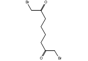 1,8-Diazacyclotetradecane-2,7-dione structure, CAS 4266-66-4