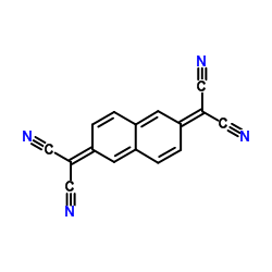 11,11,12,12-TETRACYANONAPHTHO-2,6-QUINODIMETHANE structure, CAS 6251-01-0