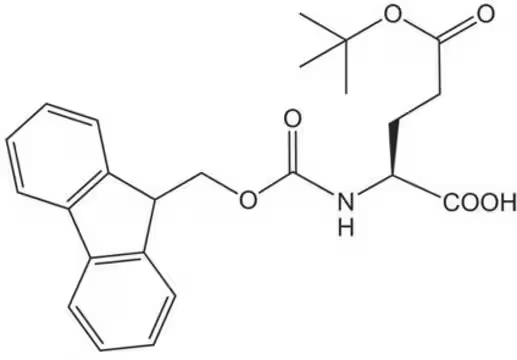 Fmoc-Glu(OtBu)-Phe-OH structure, CAS 1122076-55-4