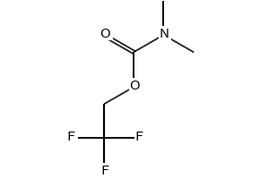 2,2,2-TRIFLUOROETHYL DIMETHYLCARBAMATE structure, CAS 407-43-2
