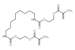 BIS(2-METHACRYLOXYETHYL)-N,N'-1,9-NONYLENE BISCARBAMATE structure, CAS 41137-60-4