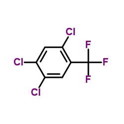 2,4,5-Trichloro Benzotrifluoride structure, CAS 56148-83-5