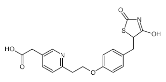 Carboxy Pioglitazone (M-V) structure, CAS 146062-48-8